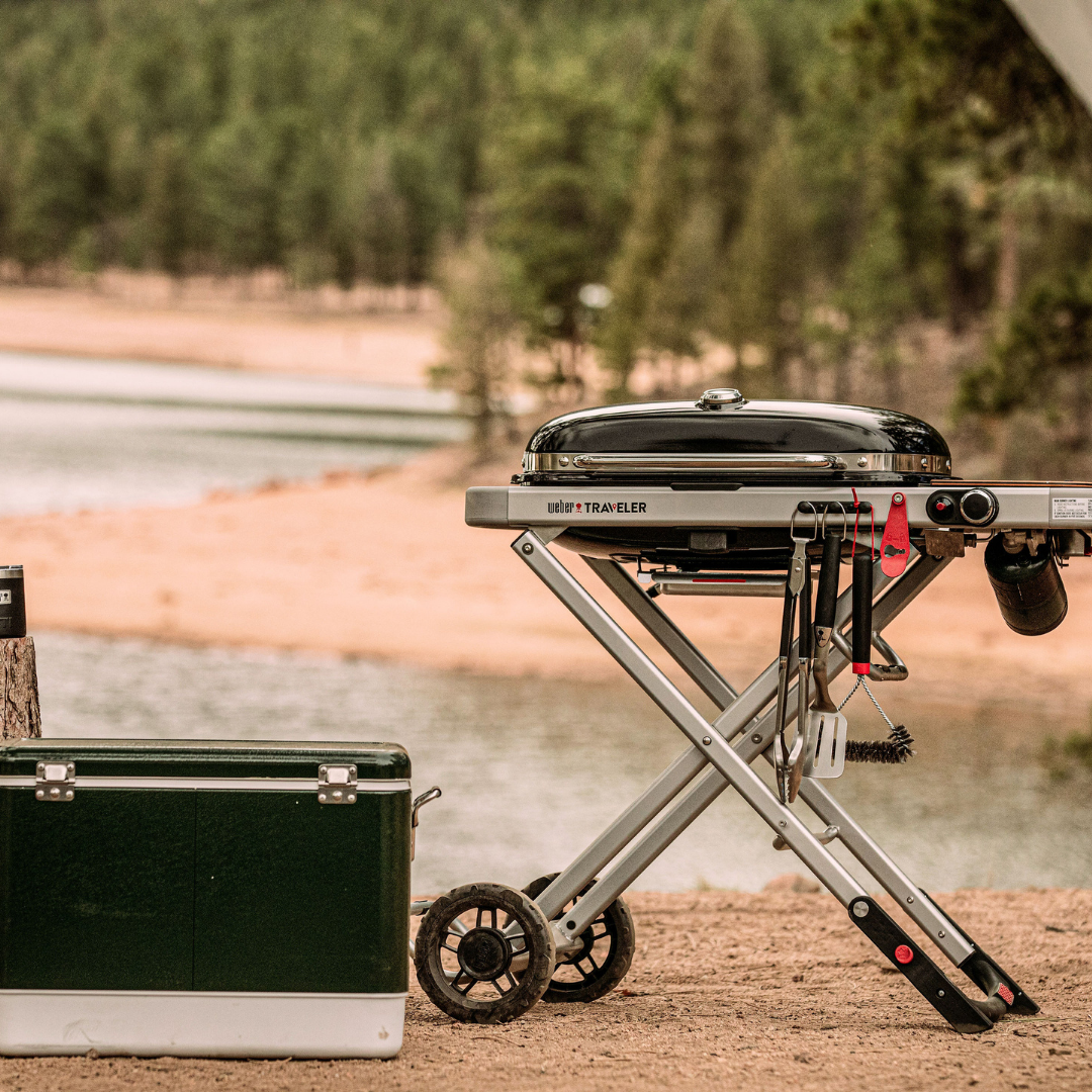 BBQ Collection | Weber Traveler Black Gas Barbeque Weirs of Baggot St