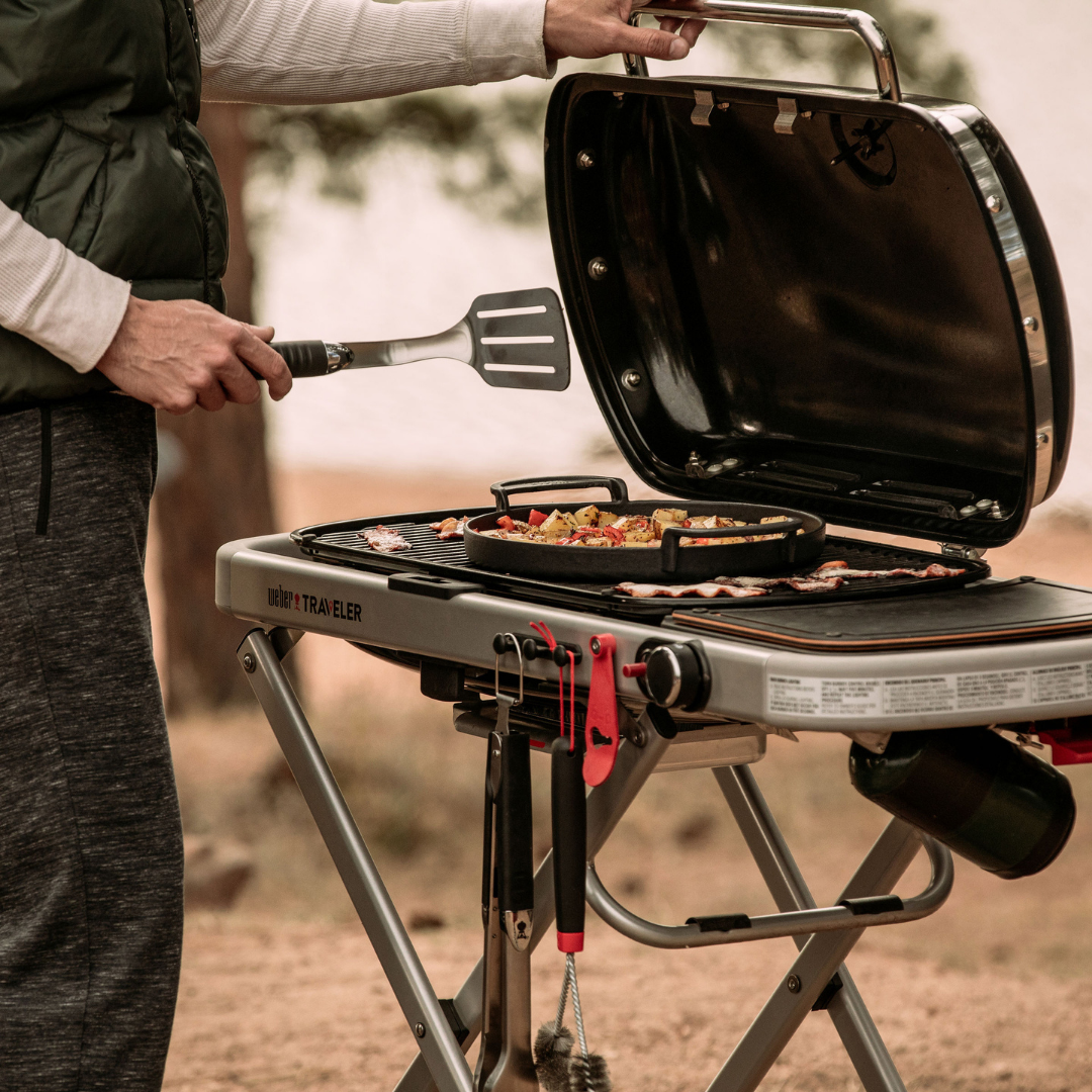 BBQ Collection | Weber Traveler Black Gas Barbeque Weirs of Baggot St