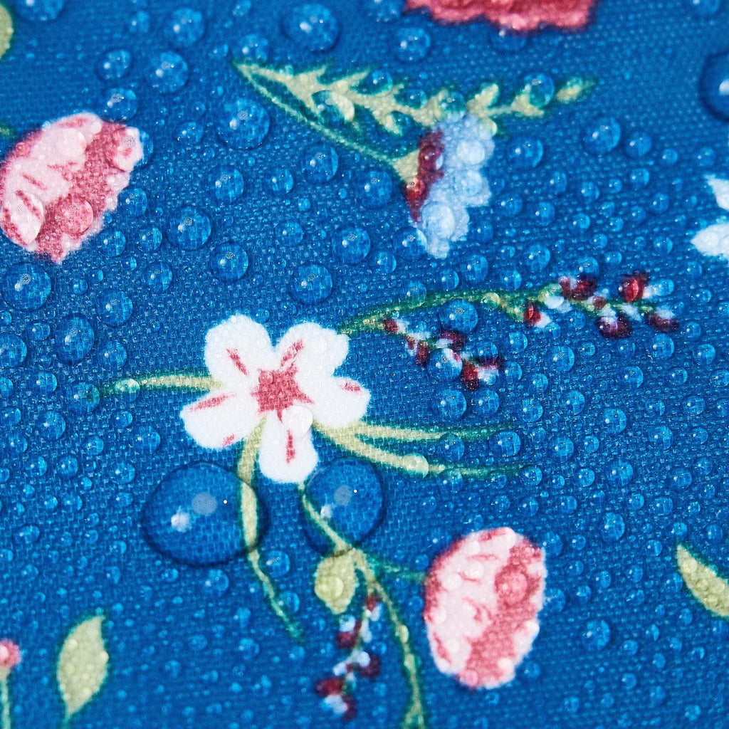Sustainable Living | Eco Chic Navy Floral Cross Body Bag by Weirs of Baggot Street