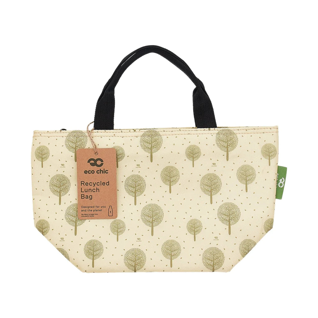 Sustainable Living | Eco Chic Beige Tree Of Life Lunch Bag by Weirs of Baggot Street